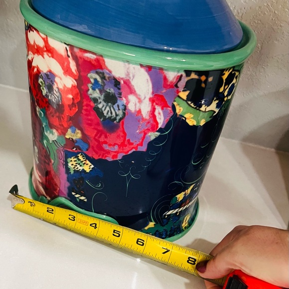 Three Piece Floral Ceramic Canisters for Kitchen Tracy Porter Vintage - Picture 11 of 11